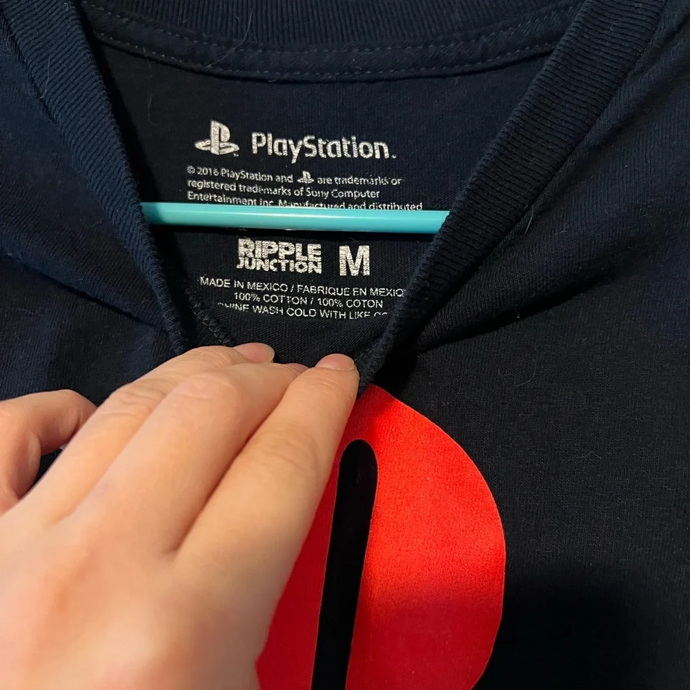NWOT! Ripple Junction Black T-Shirt with Multicolor Logo